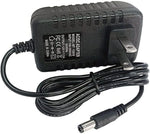 US 2 Pin 12V Power Supply 1.5A Amps 18 Watts