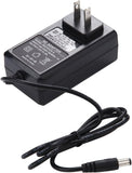 US 2 Pin 12V Power Supply 2A Amp 24 Watts