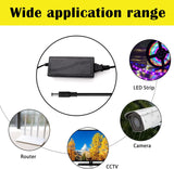 US 3 Pin 12V Power Supply 5A Amps 60 Watts