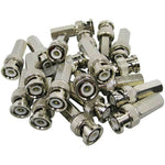 RG59 Coaxial Cable Connector, Screw On Twist On For SDI, HD-SDI, CCTV, Security, Video Card, Camera