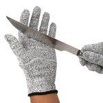 Premium Level 5 Cut Resistant Hand Gloves Food Industry Grade Protection (Large)